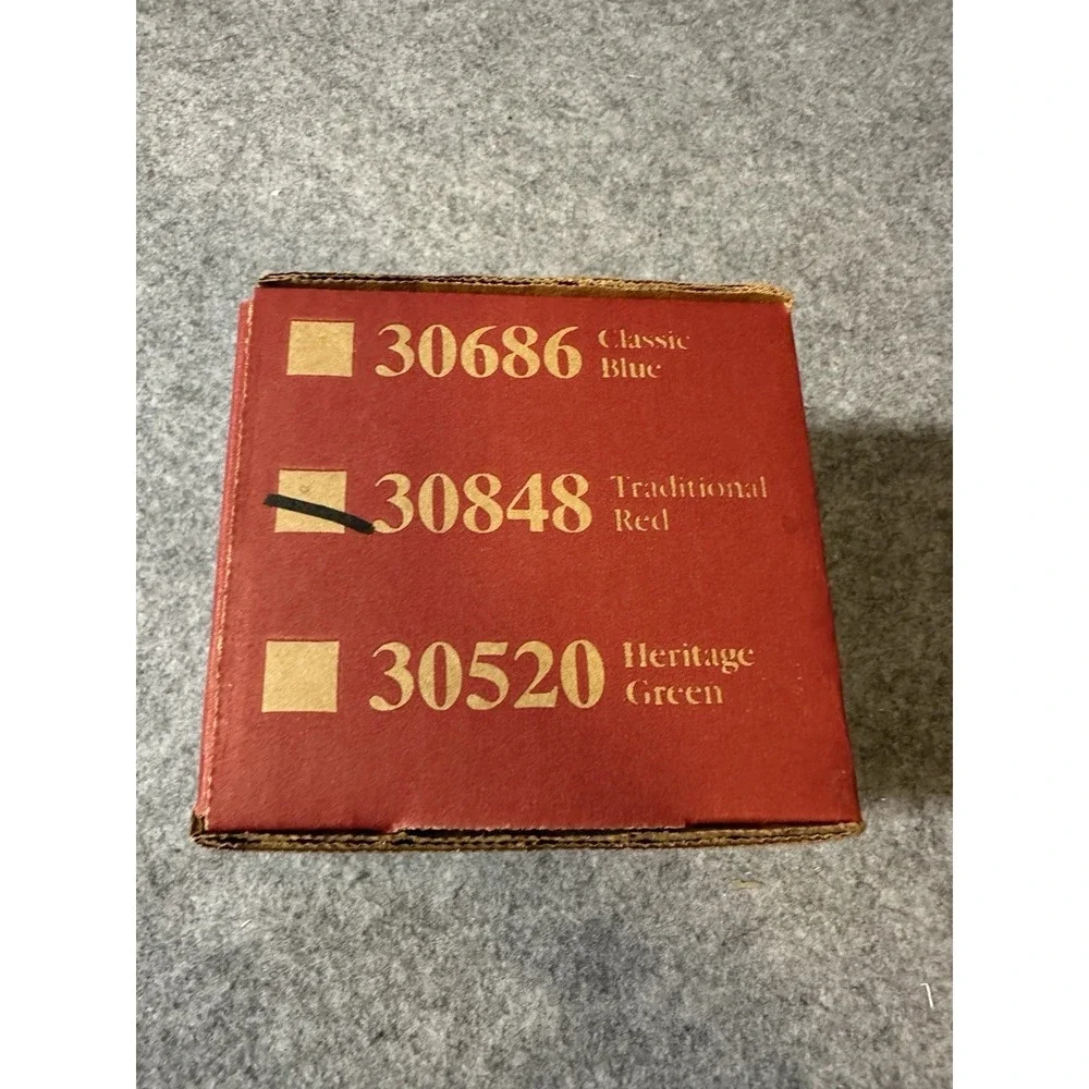 Longaberger Woven Traditions Red Creamer 30848 New in Box Farmhouse Rustic